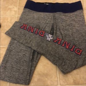 Victoria’s Secret Pink marbled grey leggings